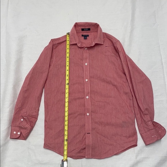Tommy Hilfiger Red Button Down Shirt Classic Fit - Picture 5 of 8
